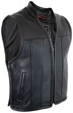 Lederweste bikerweste - lederweste,