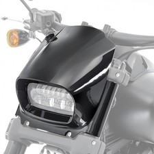 Scheinwerfer Frontmaske für Harley Softail Fat Bob / 114 18-22 schwarz gebraucht