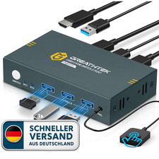 4K60Hz USB 3.0 HDMI KVM Switch