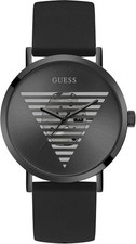GUESS Herren Armbanduhr IDOL GW0503G3 Quarzuhr Mineralglas 44mm schwarz