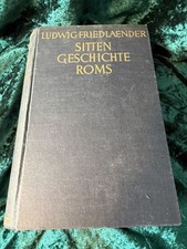 Friedländer sittengeschichte - friedländer,