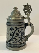 Alter Bierkrug Trinkspruch mit