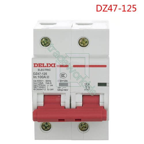 1pc delixi dz47 125 - delixi, 2p