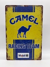 Blechschild Camel Racing Team
