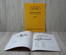 MWM Ersatzteilliste Motor