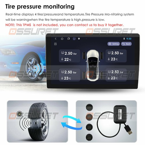 Car tire pressure monitoring - car,