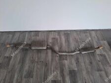 Original Auspuffanlage komplett, Abgasanlage Fiat Dino Coupe 2.0 rechts 1967-69