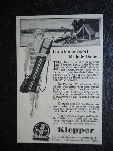 Klepper faltboot ein - faltboot,