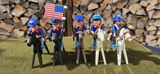 Playmobil Western 5 Soldaten Nordstaaten Blauröcke US Kavallerie [3]
