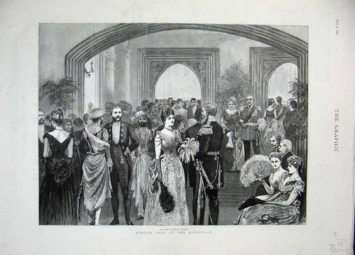 Alter antiker druck 1887 - alter,