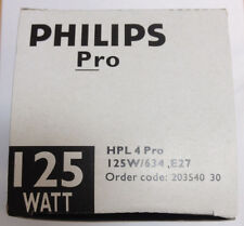 PHILIPS HPL 4 Pro 125W/634 E27 HPL 50W E27 Quecksilberdamflampe HQL HRL HSL 