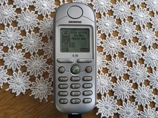 Handy Siemens S 35  in silber / grau mit Akku,  Ladegerät Und Beschreibung