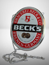 Beck bier plakette - beck's,