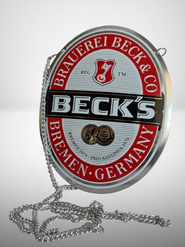 Beck bier plakette brauerei - beck's,