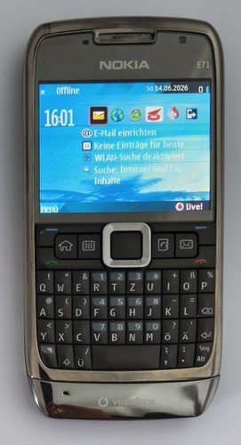 Nokia e71 stahlgrau - nokia,