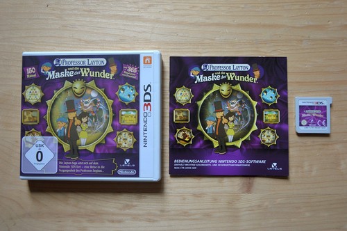 3ds professor layton - 3ds,
