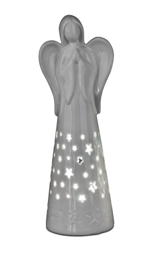 Porzellan engel mit led - engel, licht