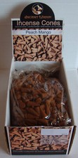 ca. 850 Räucherkegel Pfirsich Mango rein natürlich Raumduft Essential