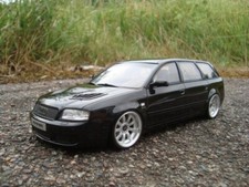 1:18 MTM Audi RS6 Avant mit 19 Zoll Audi RS4 Echt Alu Felgen Tuning Tiefer