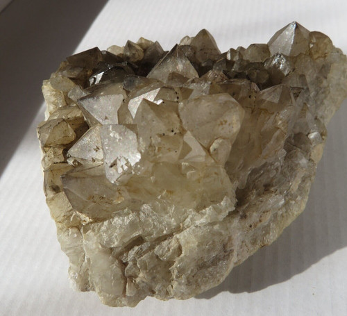Rauchquarz auf matrix 618gr - rauchquarz, (618gr
