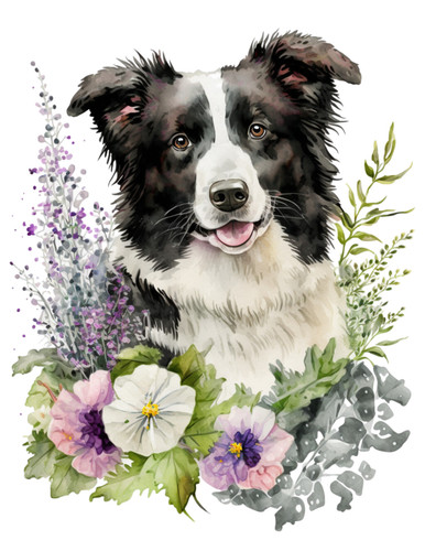 Border collie auto aufkleber - collie,