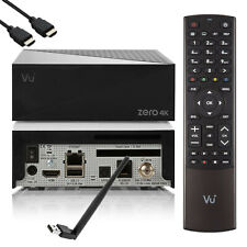 ►VU Zero 4K SE Ultra HD HDR Sat PVR Receiver, Smart HbbTV, Mediathek, 150 WiFi
