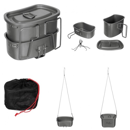 Kochgeschirr titan topf tasse - titan,