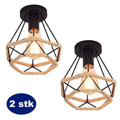 2stk industrie deckenlampe - 2stk,