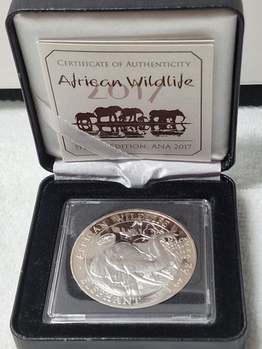 Somalia elephant 2017 1 oz - somalia,