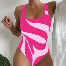 Gestreifter Badeanzug Freizeit