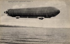 Ak Zeppelinsches Luftschiff Modell 4 - 11159984