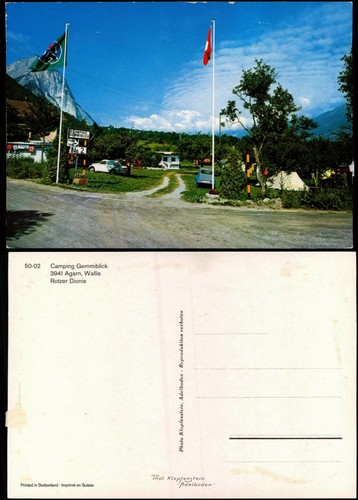 Ansichtskarte agarn camping - agarn,
