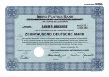 Ibero Platina Bank 1973 Bremen