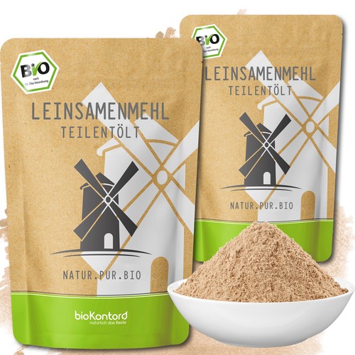 Bio leinsamenmehl 1000 - leinsamenmehl,