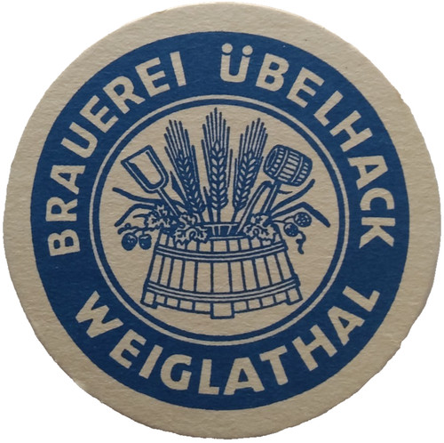 Alter bierdeckel brauerei - alter,