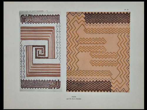 Art deco teppich silva - art, da