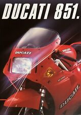 Ducati 851 - Brochure, Italienisch