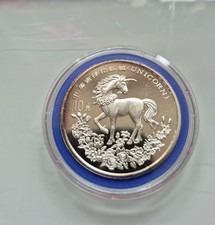 Silbermünze China 10 Yuan