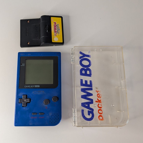 Nintendo game boy - pocket, blau