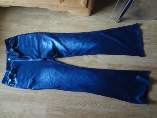 Jeggings blau neu - jeggings, m