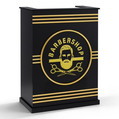 Barberpub empfangstheke mit - barberpub,