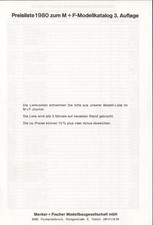 catalogue M+F MERKER + FISCHER