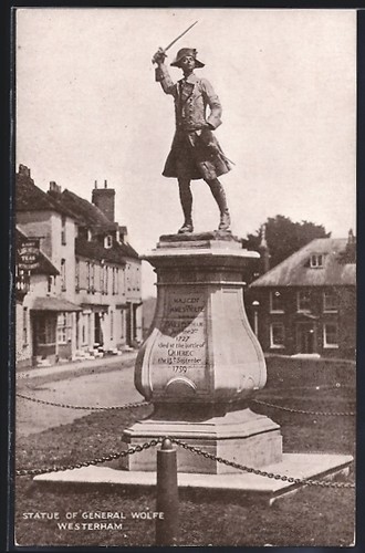 Westerham statue general - statue, of