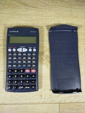 Olympia LCD-8110 wissenschaftlicher Taschenrechner getestet und funktionsfähig UK P+P GC
