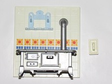 playmobil© Herd Rückwand Regal Bord 5317 Nostalgieküche Puppenhaus