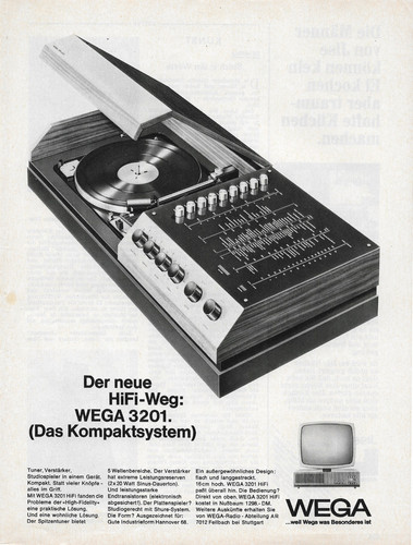 Wega 60er vintage - 60er-,