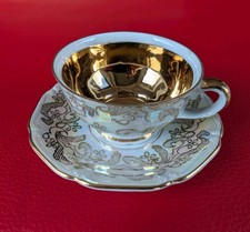 Perlmutt Sammeltasse Mokka