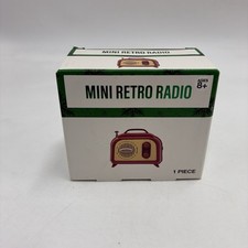 Red Radio Look Mini Retro FM
