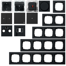 Gira System 55 E2 Schwarz matt