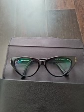 Edle Balenciaga Brille Gleitsicht  schwarz-gold nie getragen
